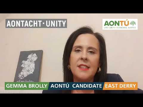 Aontú means Unity in Irish