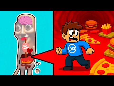 ENTRÉ al ESTÓMAGO de TUNG TUNG SAHUR !!