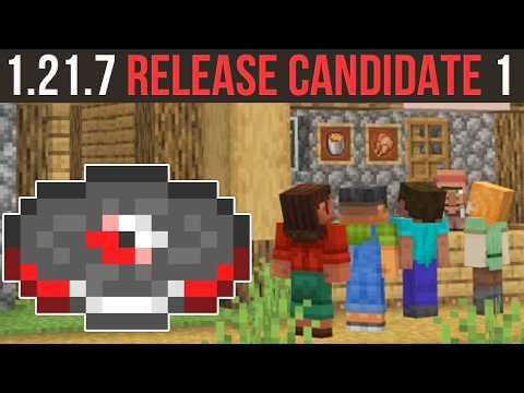 Dennis & Lava Chicken Added! | Minecraft 1.21.7 Release Candidate 1