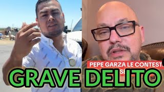 PEPE GARZA RESPONDIÓ A JOSÉ TORRES POR  PAYOLA ACUSADO DE GRABAR CONVERSACIÓN