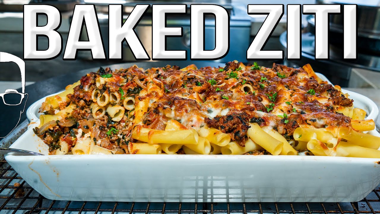 Easy baked ziti pasta recipe 4k #17