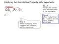 Multiplying Polynomials and Exponents
