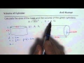 Calculating Cylinder Volume and Area
