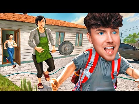 ich ENTKOMME den STRENGSTEN FORTNITE ELTERN der WELT! (Schoolboy Runaway)