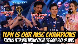 TLPH IS OUR MSC CHAMPIONS, KARLTZY finally claim the goat FACE OF MLBB