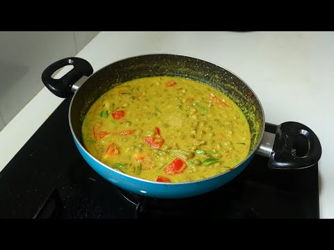 ഗ്രീൻപീസ് കറി എളുപ്പത്തിൽ തയ്യാറാക്കാം|Simple Greenpeas Curry|Neetha's Tasteland|2208