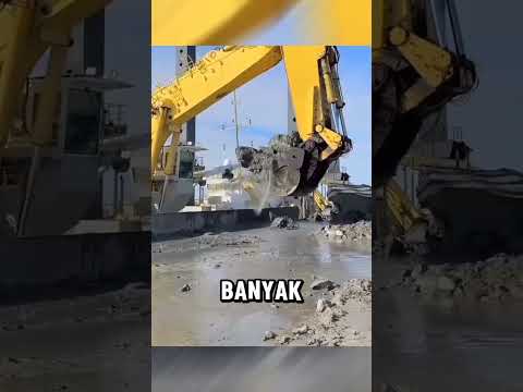 Penampakan ekskavator terbesar di dunia #shorts #shortvideo
