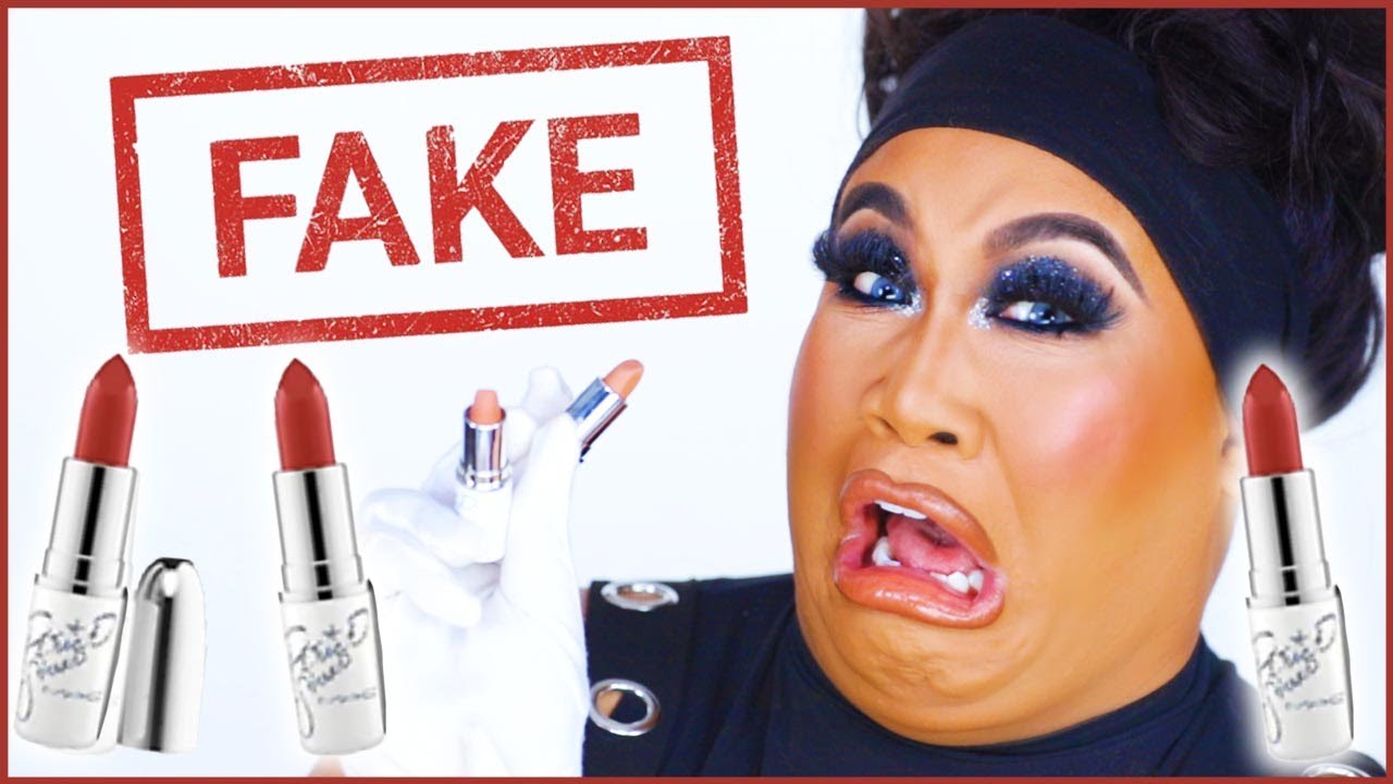 I bought my fake mac makeup online omg patrickstarrr