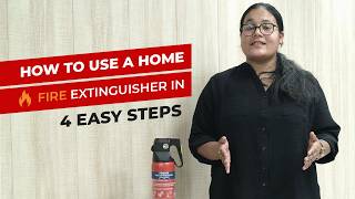 How to Use a Home Fire Extinguisher | Quick and Easy Guide | Ceasefire Home Fire Safety Solutions