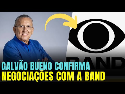 GALVÃO BUENO CONFIRMA NEGOCIAÇÃO COM A BAND | VAI VOLTAR NARRAR A FORMULA 1 ?