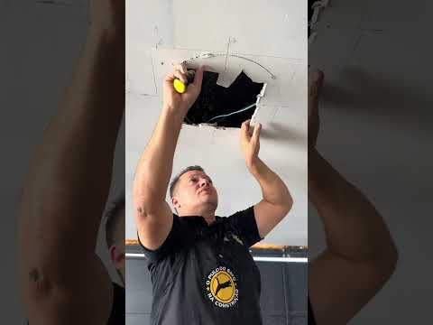 Instalando luminária imbuída passo a passo