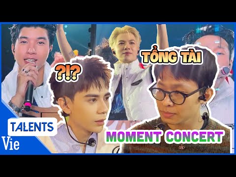 Moment concert 30 anh trai: HURRYKNG tranh chức tongtai, đổ gục trước vẻ đẹp siêu thực của các anh