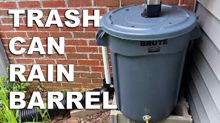 Make This DIY Budget Rain Barrel In 1 Hour