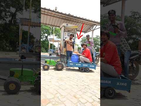 petrol लेने गया ट्रॉली से 🚜🚜😱#rc #tractor