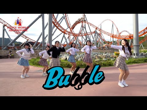 [짤킹] 부산 롯데월드에서 STAYC 'Bubble' Dance Cover 커버댄스🫧 @롯데월드어드벤처부산│K-POP IN PUBLIC│[BLACK DOOR 블랙도어]