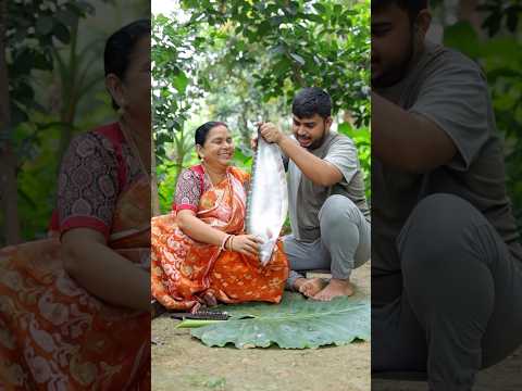 চিতল মাছের মুইঠা | Indian Knife Fish Chital Macher Muitha Recipe #shorts #knifefish #fish