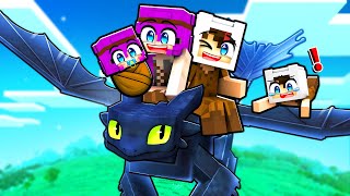 EJDERHA EĞİTİCİSİ AİLEM OLDU! 🐲😱 Minecraft