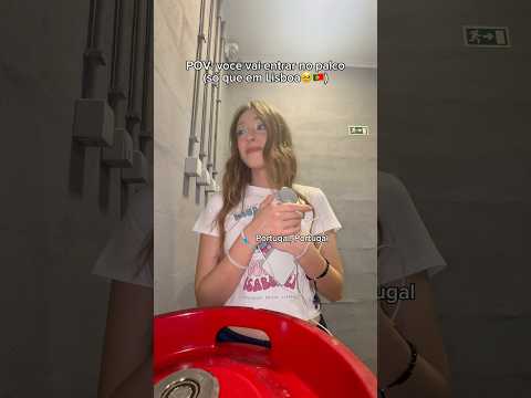 Chorei antes de entrar no palco (Isa Buzzi)