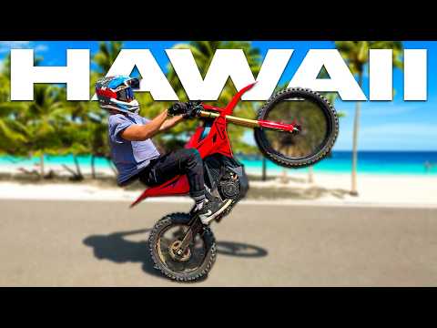 I Took An Electric Dirtbike on Hawaii’s Most Epic Island Trails!