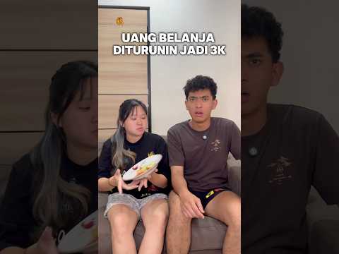 Uang belanjanya dikit banget
