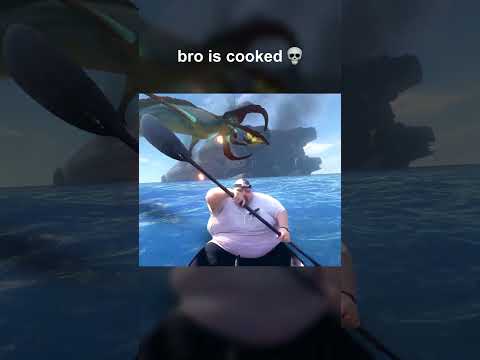 Canoeing in Subnautica