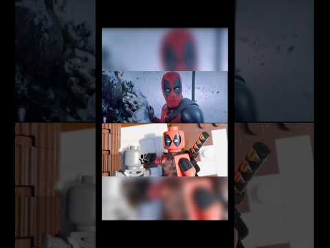 Parte 1. Deadpool vs TVA (español), Original vs Lego. @LegoBricks_Studio