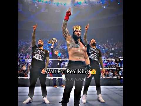 Roman Reigns Real King 👑☝️ | Roman Reigns Attitude 💀👿 #shorts #viral #romanreigns