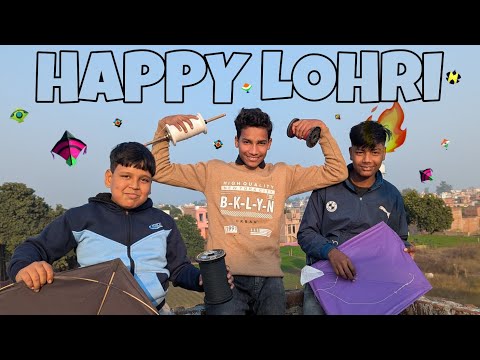 HAPPY LOHRI🪁 !! KITE FIGHTING WITH DESI STYLE 🔥‎@Prabhzone 