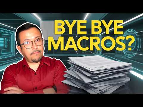 ¿Las macros van a desaparecer de Excel este año?