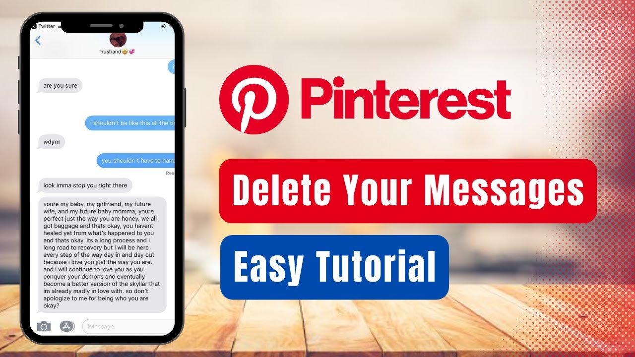 How To Delete Messages On Pinterest