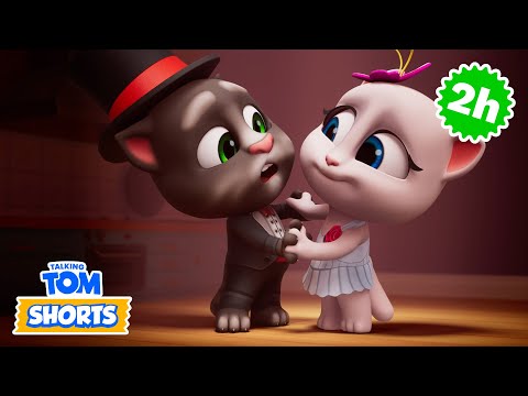 Celebrating New Year's! 🎉 Talking Tom Shorts Compilation