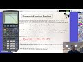 Parametric Equations and Dart Trajectory