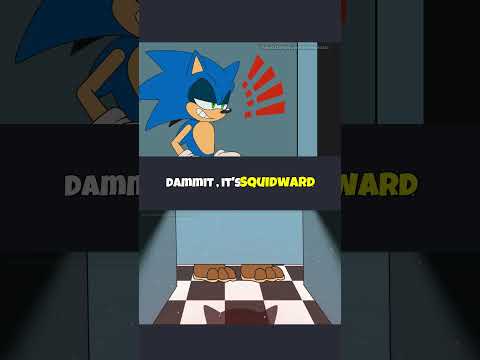 SONIC KILLS SQUIDWARD IN THE BATHROOM