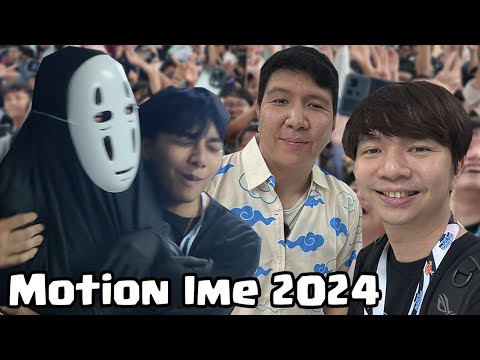 MiawAug Menyamar Jadi Hantu Dan Jalan Jalan Di Motion Ime Festival 2024