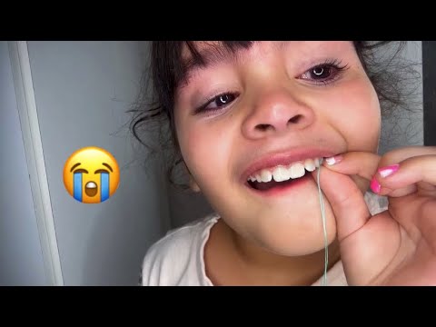 ARRANQUEI MEU DENTE SOZINHA! 😭😣🦷