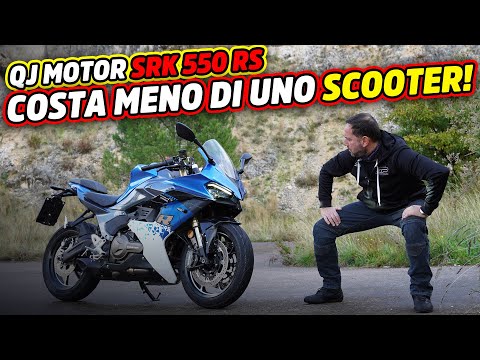 PROVA QJ Motor SRK 550 RS: la sportiva che costa come uno scooter!