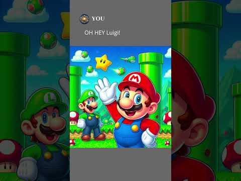 It's me Mario Parody #ai #chatgpt #aigenerated #supermario