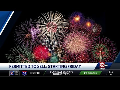 YouTube video thumbnail: Fireworks Sales to Begin This Week in Kansas, Missouri