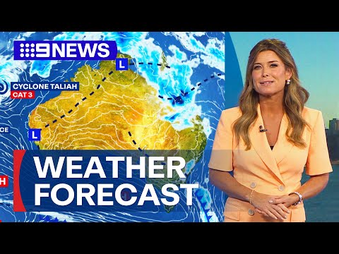 Australia Weather Update: Heavy rain and storms expected for North Queensland | 9 News Australia