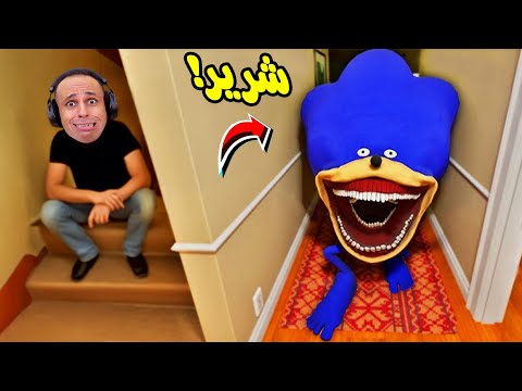 روبلوكس : محاولة الهروب من منزل سونيك الشيطاني لعبة roblox !! 🏃‍♂️🏠