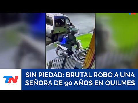 ROBAR SIN PIEDAD: golpearon salvajemente a una abuela de 90 años para robarle