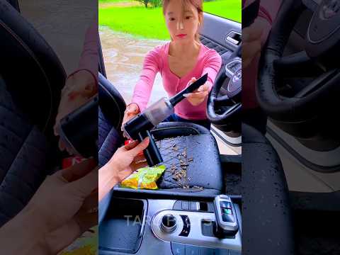Instant Car Cleanup 🚘 New Viral Gadgets, Smart Appliances, Kitchen Utensils/Home Inventions #shorts