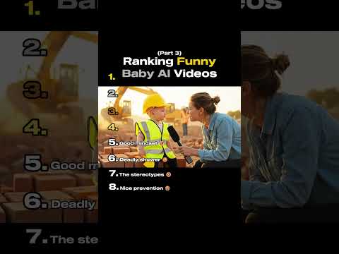Ranking Funny Baby AI Videos #shorts #funny #viral