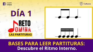 Día 1 Bases para leer partitura RETO DOMINA LAS PARTITURAS