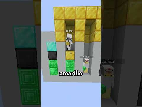 Adivina los colores v4 xiaro vs cap #minecraft #shorts