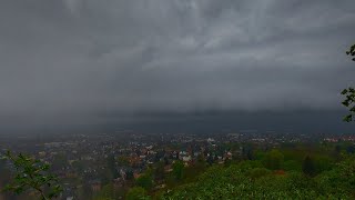 KRÄFTIGES GEWITTER ÜBER DRESDEN UND EIN PAAR ORDENTLICHEN KNALLERN 