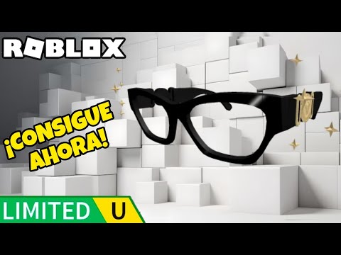 ¡COMO CONSEGUIR GAFAS ÓPTICAS GRATIS EN ROBLOX! [10MIL COPIAS LIMITED]👓