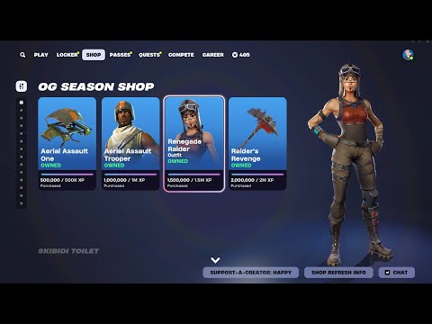 INSTANTLY UNLOCK Renegade Raider & Aerial Assault Trooper! (OG Shop)