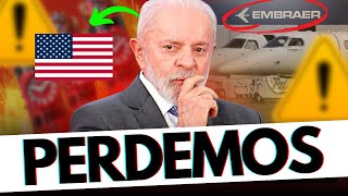 🚨PERDEMOS A EMBRAER: EMPRESA VAI FABRICAR NOS EUA E FOGE DO BRASIL - INDÚSTRIAS VAZANDO EM MASSA