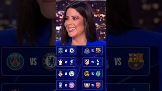 نقاش محللي عن نتائج قرعة دوري أبطال أوروبا والحديث عن ريال مدريد و مانشستر سيتي و ليفربول و برشلونة